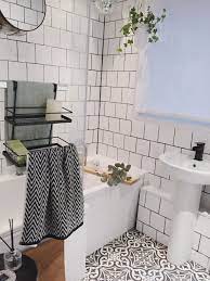 modern monochrome bathroom white square tile and black grout mapei black grout modern family bathr white bathroom tiles modern white bathroom white bathroom