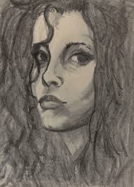 This is my attempt at painting Nicole Kidman, liked the picture of her with  the wavy hair. But after repeated practice attempts, I couldn't even get  close to a likeness of it.