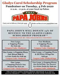 Going To Pick Up Dinner And Possibly Lunch For Tomorrow Too Supportingfundraisers Gladyscarolscholarahip Dinner In 2020 Papa Johns Papa Johns Pizza Scholarships