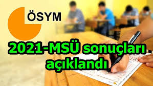 Milli savunma üniversitesi askeri öğrenci aday belirleme sınavı (msü) sonuçları, ösym'nin resmi internet sitesi üzerinden 26 nisan cuma günü saat 10.30 itibariyle açıklandı. Z0ndgkabkenzim