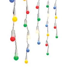 Energy Smart 100 Count Indoor Outdoor Constant Multicolor Led Globe Christmas Ici Icicle Christmas Lights Indoor Christmas Lights Christmas Lights Indoor Decor