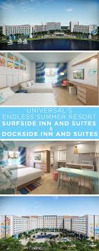 Some of them come with a kitchenette and others come with a full kitchen. Introducing Universal S Endless Summer Resort Surfside Inn And Suites Dockside Inn And Suites Universal Studios Resort Universal Hotels Universal Resorts