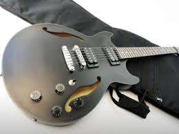 Matte Black Acoustic Electric Guitar Ibanez Semi Hollow In Matte Black Guitar Electric Guitar Body Electric