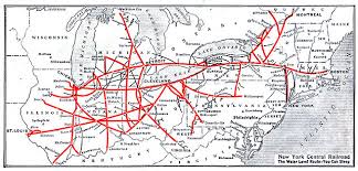 It opened in 1848, using trackage rights over the new york and harlem railroad (later part of the new york central railroad system) from woodlawn in the bronx south to manhattan. File New York Central Railroad System Map 1926th Jpg Wikimedia Commons
