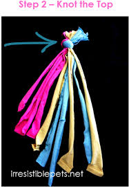 Cut the fleece into three equal parts. Irresistible And Free Diy Pet Projects Diy Dog Rope Toy Irresistible Pets