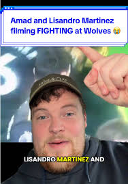 😭 Amad and Lisandro Martinez filmed FIGHTING during Wolves 1-4 Man Utd!  Poor Bryan Mbeumo… #mufc #manchesterunited #footballtiktok #turktalksfc  #amad