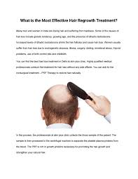 But what types of birth control can prevent hair loss, and can some birth control pills make the condition worse? What Is The Most Effective Hair Regrowth Treatment By Vedika Sharma1109 Issuu