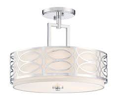 Revel Sienna 15 3light Semi Flush Mount Ceiling Light Glass Diffuser Chrome Finish You Can Get Mor Glass Diffuser Flush Mount Ceiling Lights Ceiling Lights