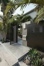 Design Fence Fence Backyard Fence Design Fence Diy Fence Ideas Idees Modernes In 2020 Modern Gate Entrance Gates Design Modern Entrance