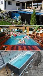 Stay Cool With A Shipping Container Pool Shipping Container Pool Container Pool Backyard Pool