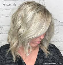 20.short curly blonde hairstyle for fine hair. Tousled Blonde Highlights 20 Flattering Medium Length Haircuts For Women Over 50 The Trending Hairstyle