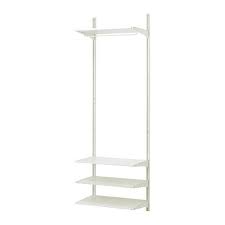 Algot Cremaillere Tablettes Barre Blanc Ikea Algot Ikea Et Idees Etageres