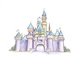 Disneyland Watercolor Castle Print Sleeping Beauty S Etsy Watercolor Disney Disney Castle Drawing Disneyland Castle
