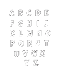How to teach your child to recognize the letters of the alphabet? Printable 3d Bubble Letters Alphabet Freebie Finding Mom