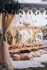Elegant Bohemian Blessingway Kara S Party Ideas In 2021 Backyard Dinner Party Bohemian Party Boho Picnic