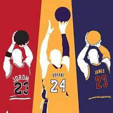 Maybe you would like to learn more about one of these? Michael Jordan Kobe Bryant Or Lebron James Kobe Bryant Wallpaper Nba Basketball Art Basketball Pictures