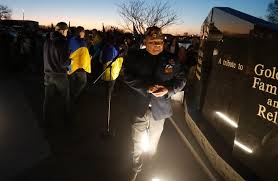 Ukraine prayer vigil hosted at Lubbock veterans memorial