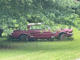Image result for Vintage Burgundy 1964 Mustang