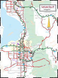 Salt Lake City Road Map