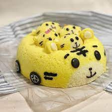 注意注意 虎神出沒請注意小孩的尖叫 兔子吃甜點 戚風蛋糕 chiffoncake 巧虎 小花 蛋糕 禮物 手作甜點 客製化 訂製蛋糕