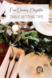 How To Set A Formal Table And Fine Dining Etiquette Infographic Suburban Tourist In 2020 Dining Etiquette Fine Dining Fine Dining Table Setting