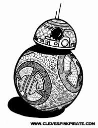 Bb 8 Coloring Page Awesome Free Printable Star Wars Bb 8 Coloring Page Star Wars Coloring Book Coloring Pages Mandala Coloring Pages