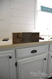 The wooden countertop gives a ravishing and extraordinary look to your place. How To Make A Diy Wood Countertop Easier Than You Thought Artsy Chicks Rule