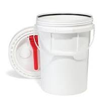 Life Latch® 5 Gallon Screw Top UN Rated Plastic Pail