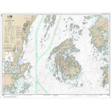 Noaa Chart Penobscot Bay Carvers Harbor And Approaches 13305