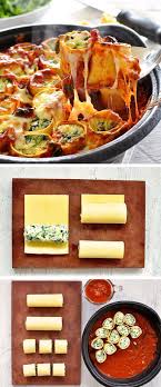 Baked Spinach And Ricotta Rotolo Recette Recette Recettes De Cuisine Recette Et Cannelloni Epinard