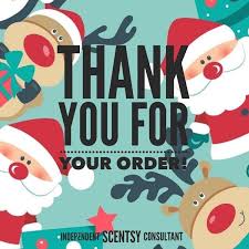 Thank You For Your Holiday Order Scentsy Scentsy Facebook Party Scentsy Consultant Ideas