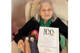 100 year old Eileen 'was Queen for the day'
