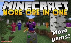 The first step is to download the mods on a computer. More Ores In One Mod 1 17 1 1 16 5 Ores In The Overworld Nether And End 9minecraft Net