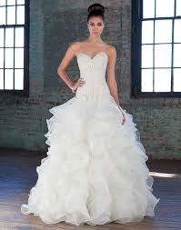 Justin Alexander Signature Wedding Dresses Style 9821 Drop Waist Wedding Dress Wedding Dress Necklines Wedding Dress Organza