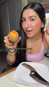 Ok Courtney cook you got the right idea with these sweet potatoes 😍,  #sweetpotato #fyp #gift #haul #sandiego #mom #influencer #sahm  #contentcreator #wife #fit #fitness #iraqi #workout #diettips ...