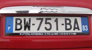 French license plates historic french registration plate.png 257 × 59; France