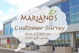 Take Mariano S Experience Survey For A Chance To Win 5000 Or 100 Gift Card By A Lucky Draw Survey Sweepstakes Customer Survey Surveys Win Gift Card