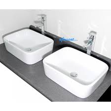rectangular white porcelain ceramic