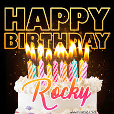 animated dreams for the future. Rocky Animated Happy Birthday Cake Gif For Whatsapp Download On Funimada Com