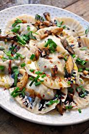 Vegan Fig And Wild Mushroom Ravioli Rabbit And Wolves Recipe Food Vegetarian Recipes Recipes