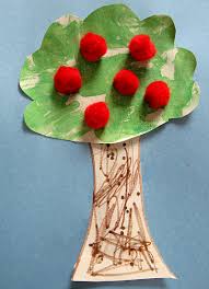 They are a perfect quick and easy activity, and my kids can't get enough. Apple Crafts Activities For Preschool No Time For Flash Cards