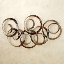 Modern Ring Metal Wall Art