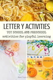 Education is a serious business, but kids just want to have fun. Letter Y Activities For Tot School And Preschool Best Toys 4 Toddlers