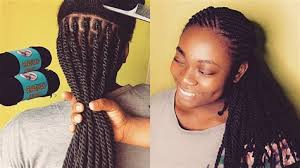 Ghana weaving hairstyles has 166,479 members. Big Ghana Weaving With Brazilian Wool Graceful Hair Makeover Yarn Braids Twist For All Natural Hairstyle Solution Wira Hutagalung