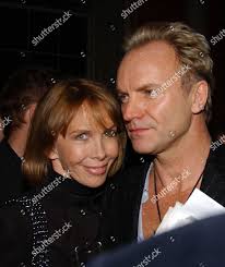 Sting His Wife Trudie Styler Editorial Stock Photo