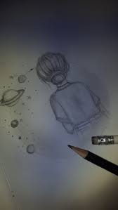 Galaxy Madchen Galaxy Madchen Art Drawings Galaxy Drawings Art Drawings Simple