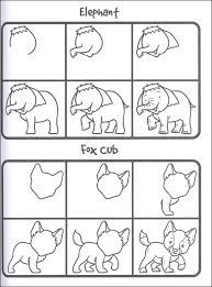 Baby elephant drawing elephant baby boy baby animal drawings elephant art cute drawings elephant shower baby boy art disney cartoons digital download in png, eps, jpg format. How To Draw 101 Baby Animals Top That 9781787001800