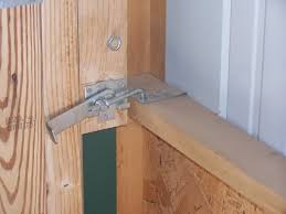 Use a chemical agent to discourage pests from entering. Diy Sliding Door Lock