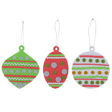 Download Christmas Ornaments Foam Craft Kit Hobby Lobby 5003116 PSD Mockup Templates