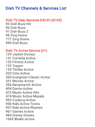 The dish movie pack includes epix, mgm hd, sony movie channel. Dishtv Channel List Broadcasting Television